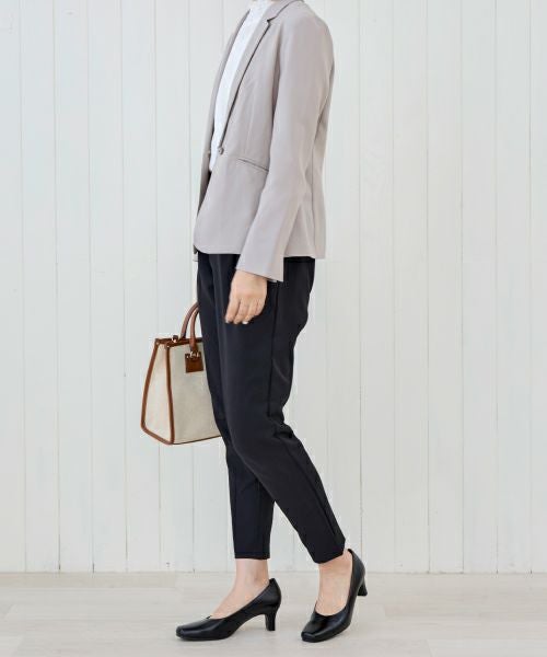 スクエアレザーパンプス MAR71644