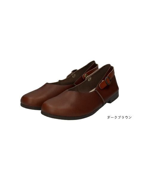 手染めストラップシューズ MD212603 | フラットの通販｜マーレマーレ