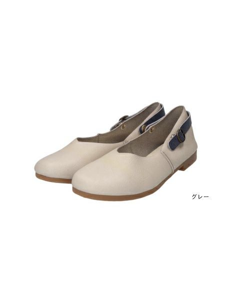 手染めストラップシューズ MD212603 | フラットの通販｜マーレマーレ