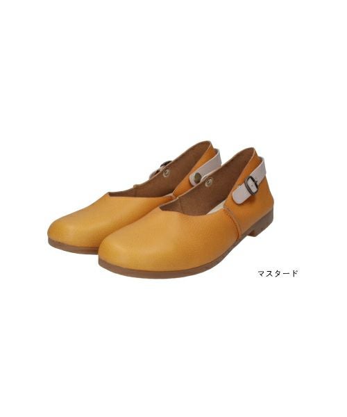 手染めストラップシューズ MD212603 | フラットの通販｜マーレマーレ