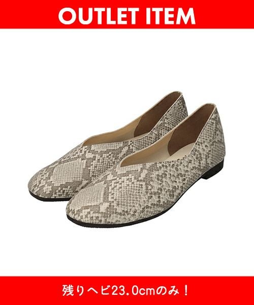 スクエアVカットシューズMD212606A | アウトレットの通販｜マーレ