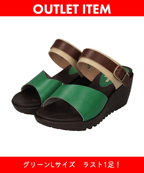 2WAY VカットウェッジサンダルSG241420