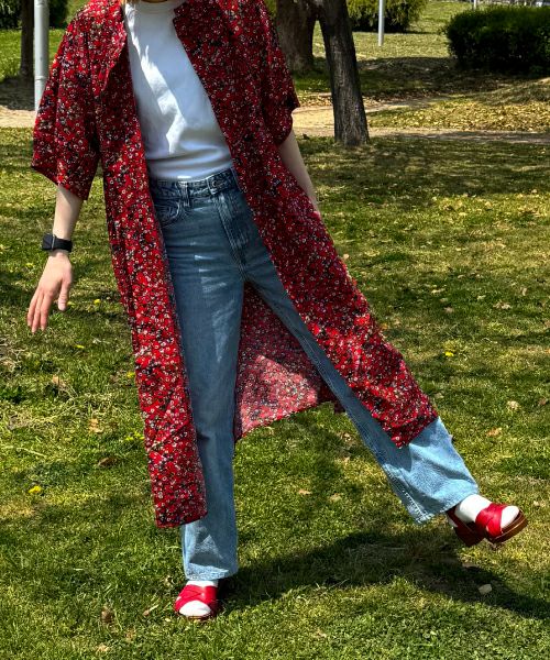 手染めクロスサンダル HP251423