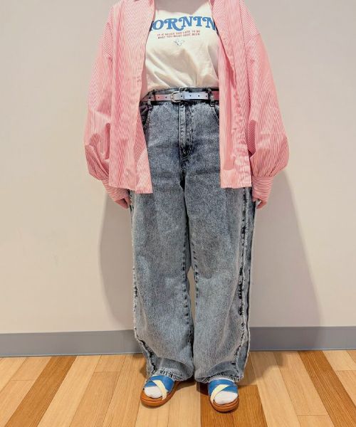 ミラマー　さん専用♡メナード　2品 サマーセール】2WAYスエードコンビ手染めサンダルHP251417 | 痛くなり