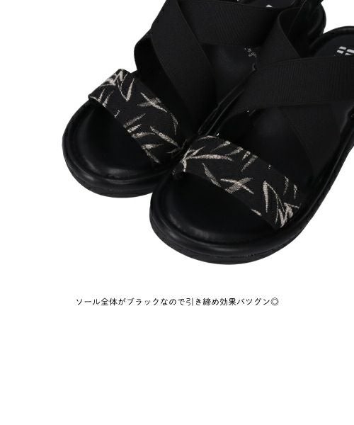 クロスゴムベルトサンダルWX251420