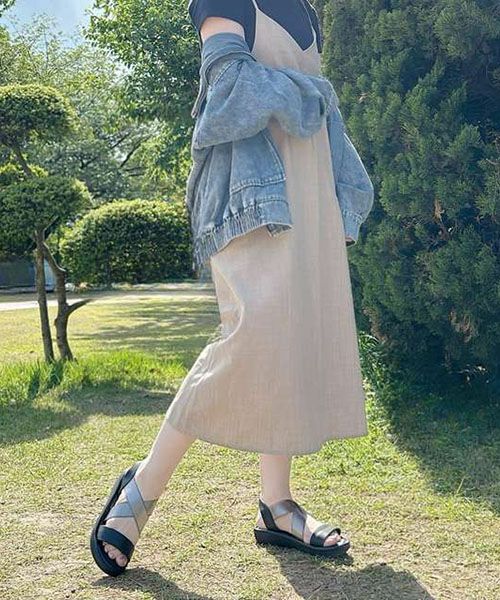 クロスゴムベルトサンダルWX251420