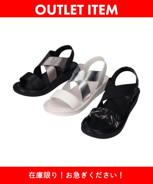 クロスゴムベルトサンダルWX251420