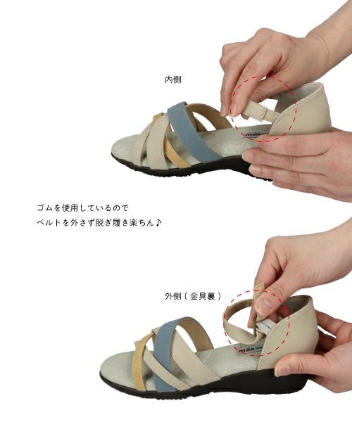 エアロカラフルサンダル KLZ251411 | 痛くなりにくいサンダルの通販