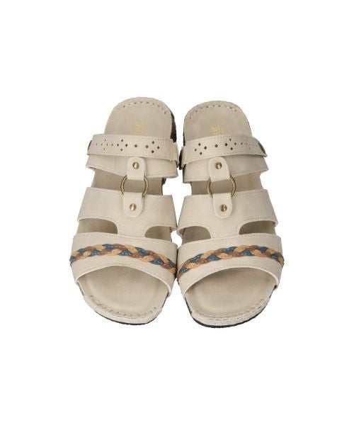 2WAY三つ編みコンフォートサンダル KH251415