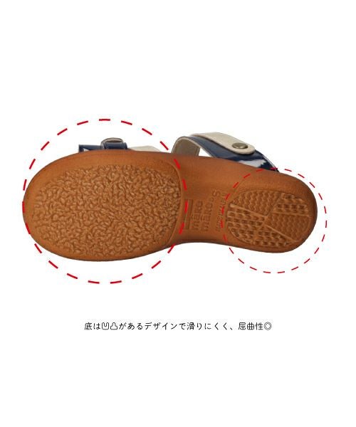 2WAYエナメルコンビサンダルHP251417A