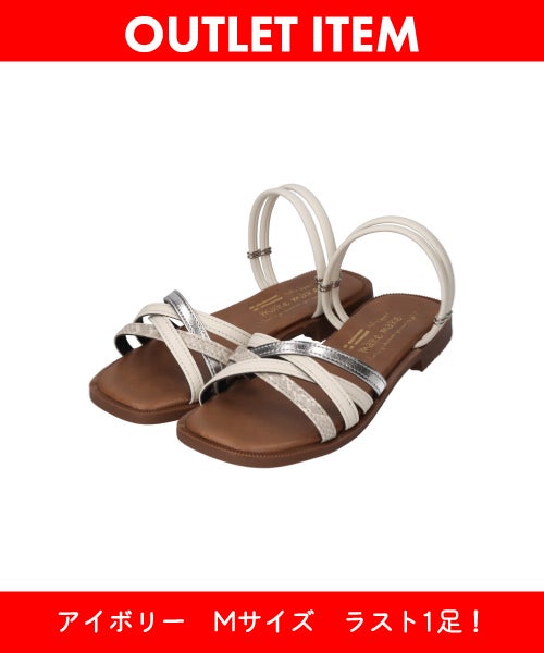 2WAY メッシュ編みサンダルHP251418