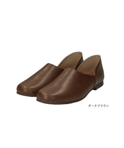 甲深フラットシューズRB252305 | コンフォートの通販｜マーレマーレ