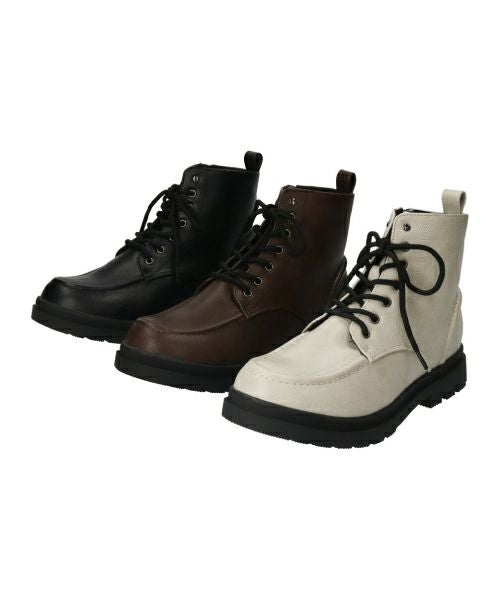 クリアランスセール】防水モカ付きレースアップブーツKLZ252727