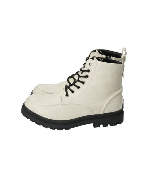 防水モカ付きレースアップブーツKLZ252727