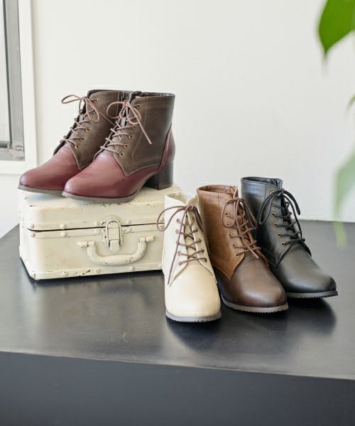 クリアランスセール】レースアップブーツMO252704 | ブーツの通販