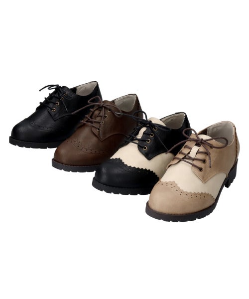  防水防滑ウィングチップコンフォートシューズKLZ252310