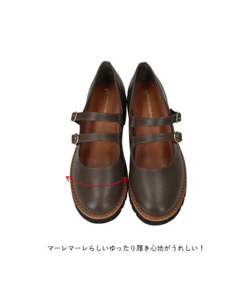 厚底メリージェーンシューズSW252317 | コンフォートの通販｜マーレ