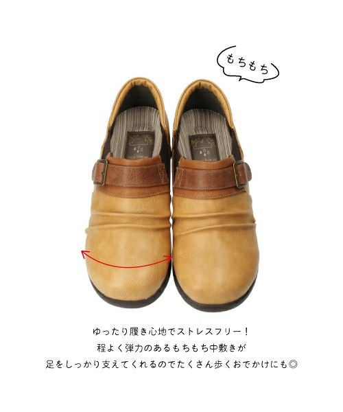 防水防滑ベルトコンフォートシューズXJ261313