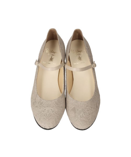  ファブリックストラップパンプスMD261514