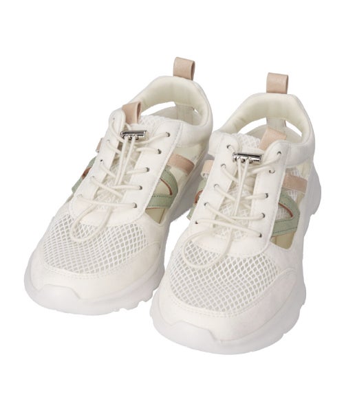 エアロメッシュ透かしスニーカーIC261101