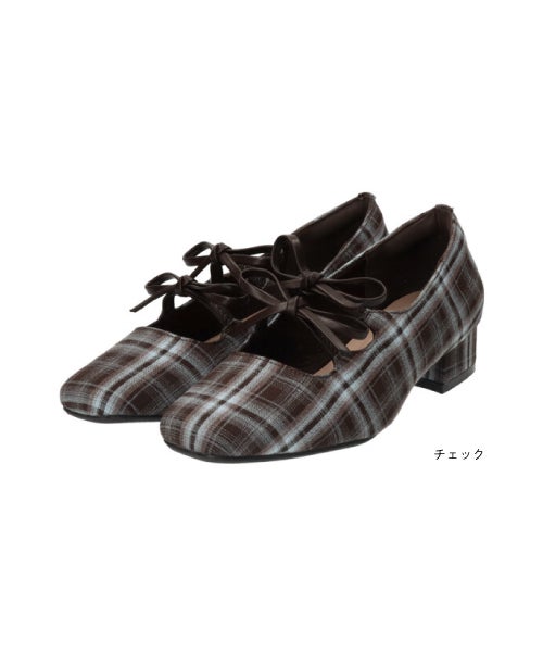 ダブルリボンパンプスTH261501