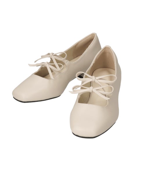 ダブルリボンパンプスTH261501