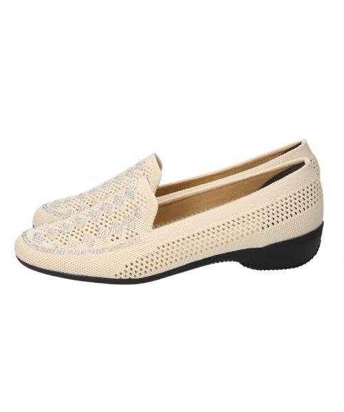 ビジューニットフラットシューズSE261630