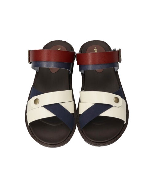 スエードコンビ手染めサンダル MD261807