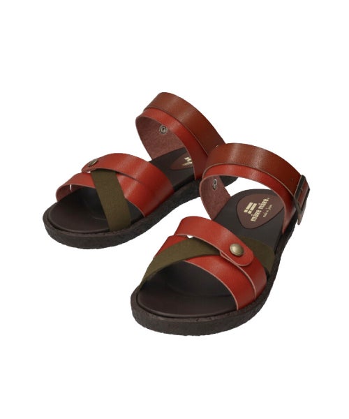 スエードコンビ手染めサンダル MD261807