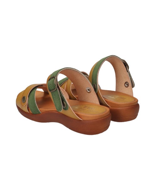 手染め2WAYスエードコンビサンダルHP261417