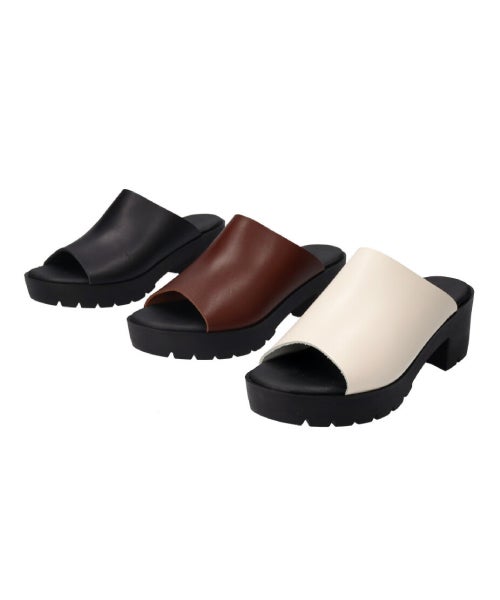 本革一枚甲サンダル HP261433