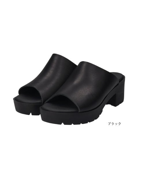 本革一枚甲サンダル HP261433