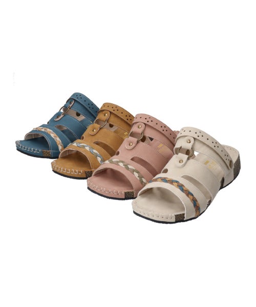 2WAY三つ編みカジュアルサンダル KH261415