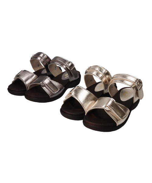 メタリック2WAYベルクロサンダルHP261414A