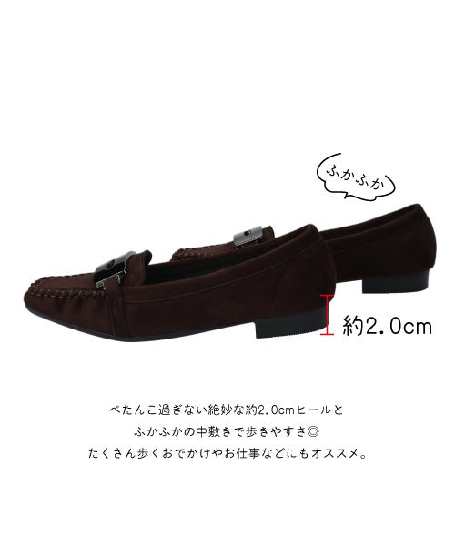 プレートモカローファーSE262605