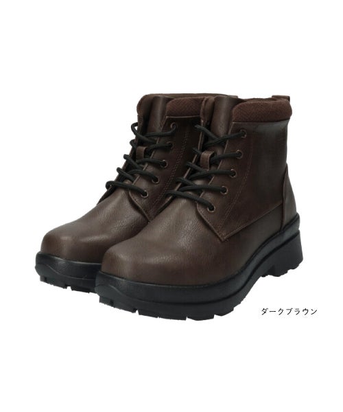防水防滑　レースアップブーツ KLZ262711