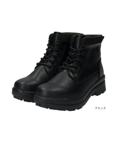 防水防滑　レースアップブーツ KLZ262711